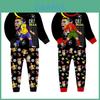 Conjunto de Pijama Infantil con Estampado Cr7 de Tejido Suave con Dibujos Animados para Niños y Niñas