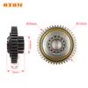For NC250 Engine Motorcycle 45T Start Double Gear Big Friction ZONGSHEN ZS177MM HJ250H KEWS Motocross Starter Reduction Gear