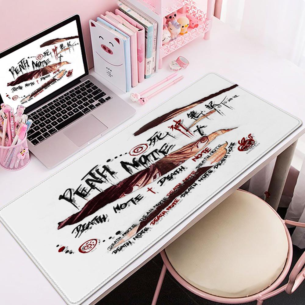 Death Note Mouse Pad xCM Nonslip Gaming Mousepad Gamer ESports Mouse Mat Game Mechanical Keyboard XXL Desk Mat