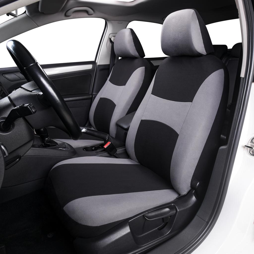 Set Completo in Poliestere Coprisedili Auto 5 Posti Taglia Universale per il 90% delle Auto