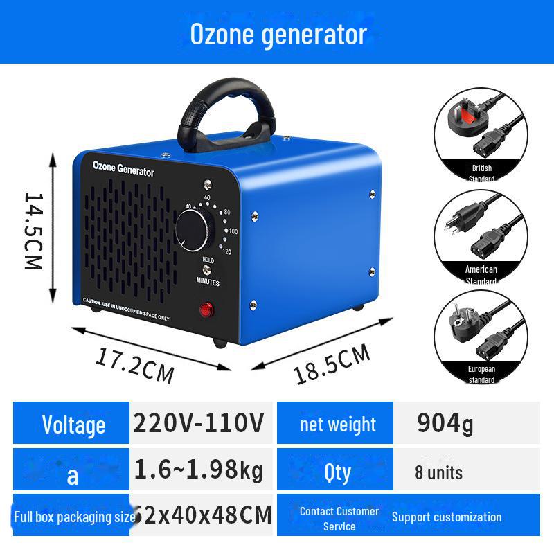 

Домашний генератор озона для удаления запахов, очистки воздуха и снижения уровня формальдегида