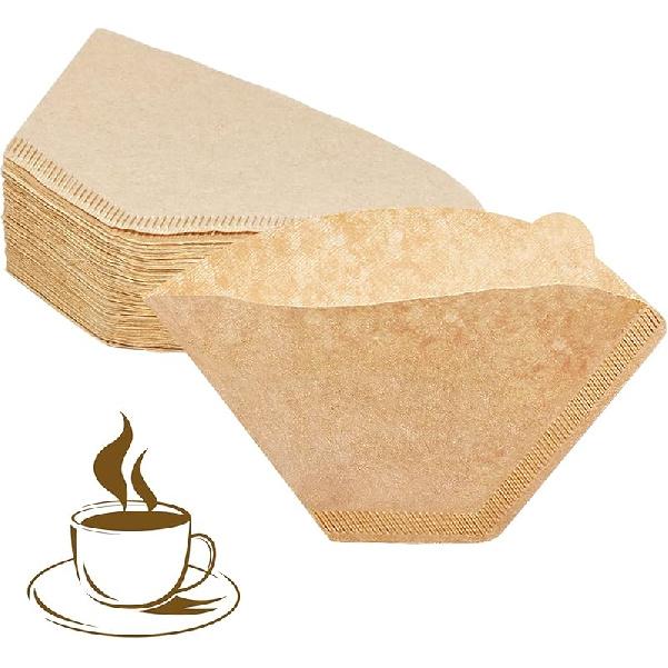 YQL #2 Cone Coffee Filter, 200 Count Coffee Filters 2 Cone Paper, Unbleached Disposable Coffee Filters Fit for Drip Coffee Maker #2
