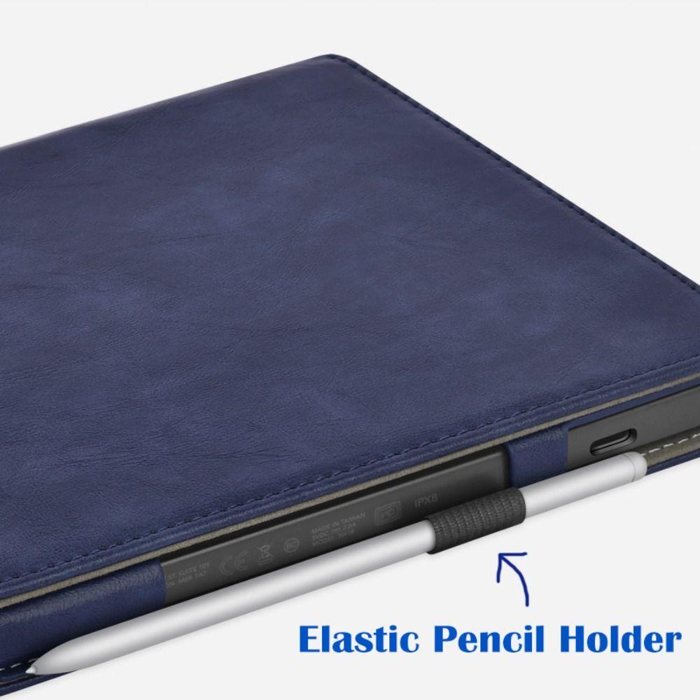Auto Sleep/Wake N428 Smart Cover PU Leather Protective Shell for KOBO Libra Colour 2024