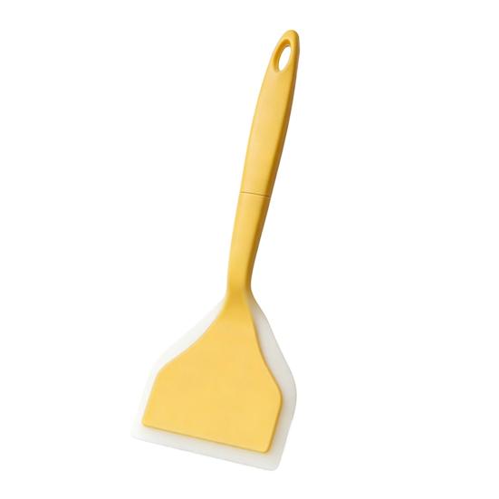 Silicone Spatula High Heat Resistant Solid Turner for Non-Stick Pans Kitchen Cooking