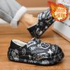 Cotton Slippers Winter New Velvet Thickened Warm Hair Mop Home Indoor Non-slip Waterproof Bag and Cotton Shoes