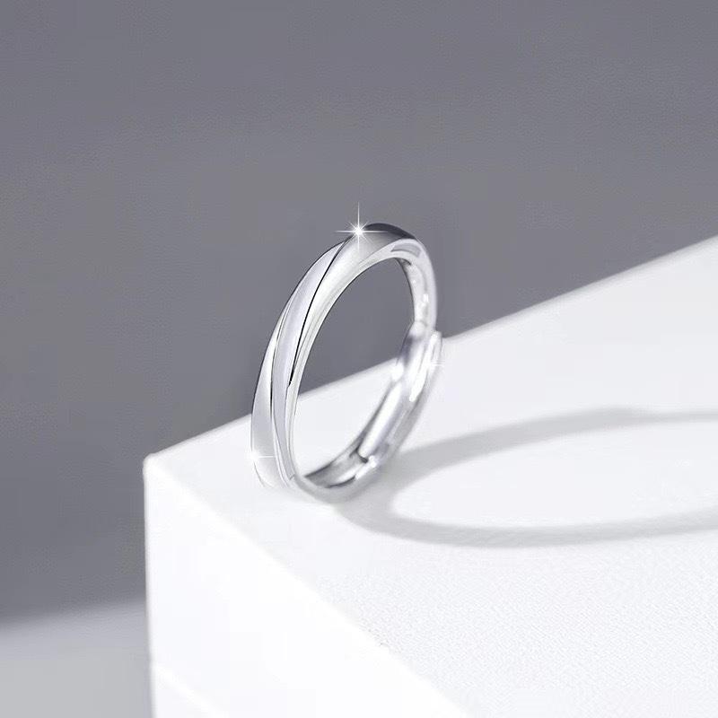 

Светящееся кольцо Мёбиуса, Парное кольцо, Мужское и женское парное кольцо, Модное универсальное простое кольцо, Милые украшения в стиле инс.