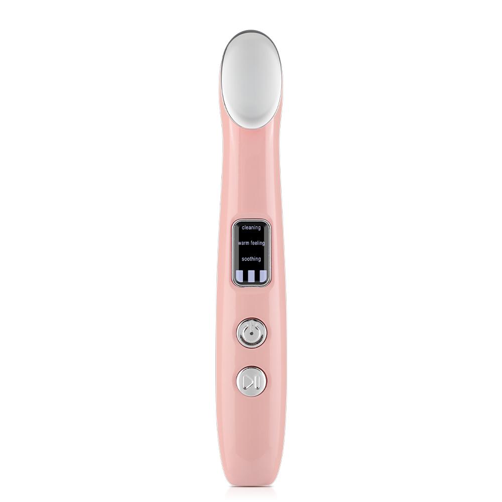 

Vibration Red Light Eye Massager Pen Hot Compress Beauty Anti Wrinkles Eye Lifting Wand Eye Care for Dark Circles Eye Bag Reduce розовый