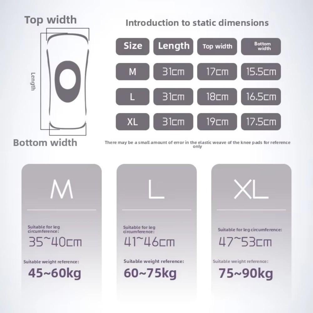 Spring Support Basketball Straps Silicone Knee Pads Leg Warmers Durable Sports Knee Pads