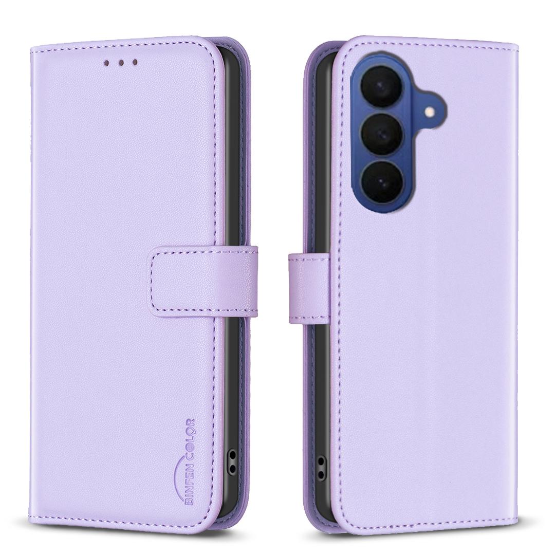 

For Samsung Galaxy A57 5G Phone Case BINFEN COLOR BF17 Wallet Folio Flip Leather Cover
