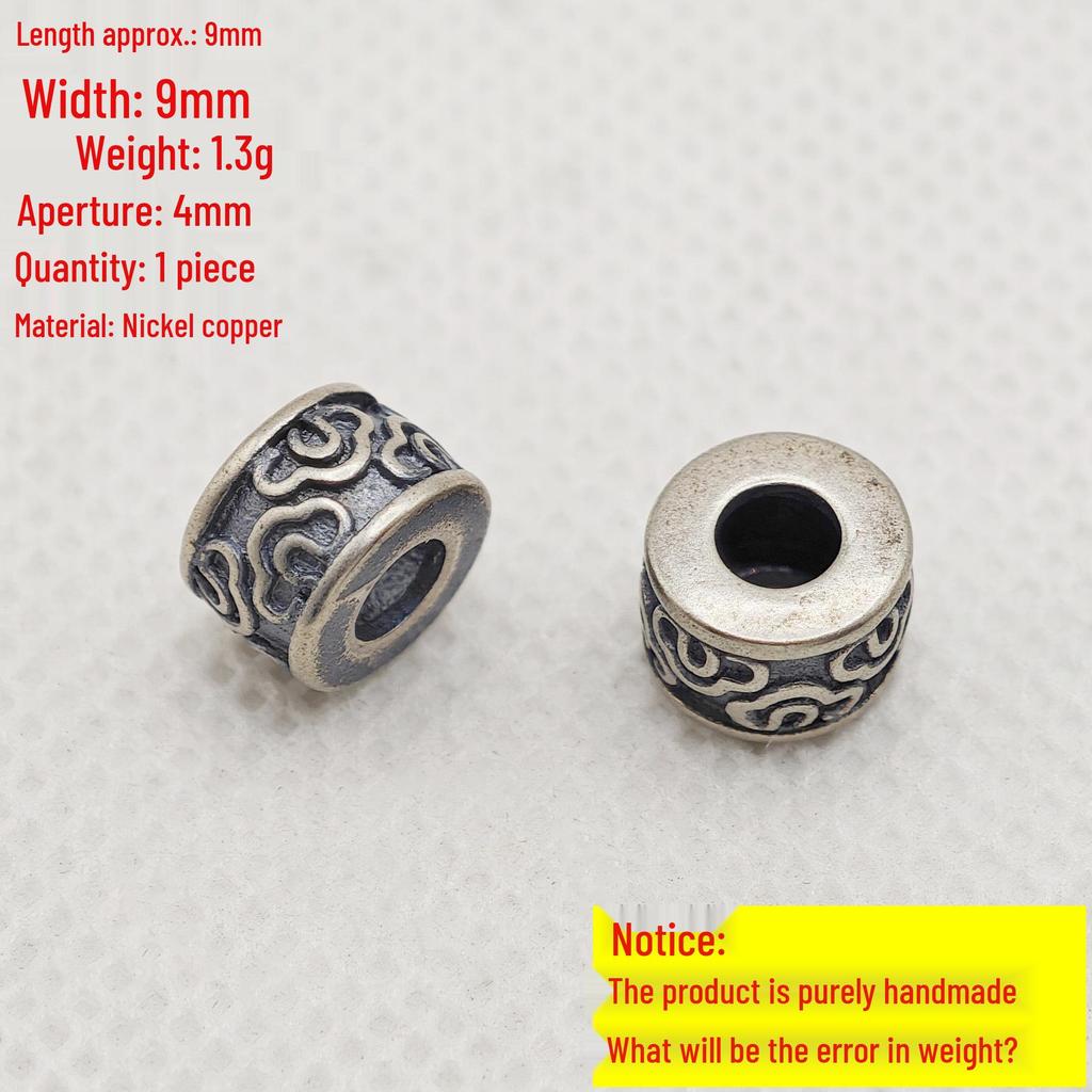 Legierung Sterlingsilber Blume Abstandshalter Perlen für DIY Schmuck Halskette, Armband oder Anhänger Zubehör