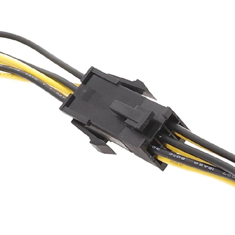 Graphics Card 6Pin To Sata Power Supply Adapter Cable With Voltage Reduction And Stabilization Converter Board