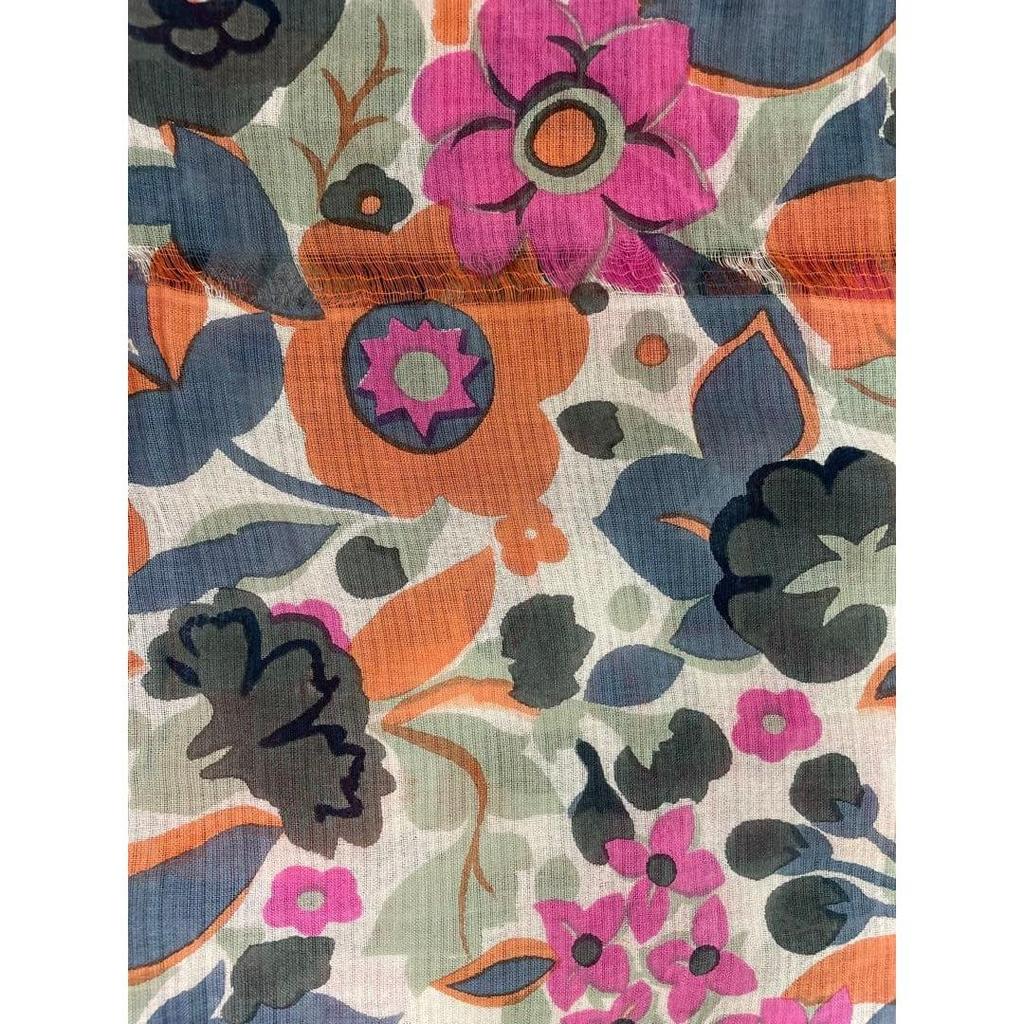 Used EPICE floral cotton stole