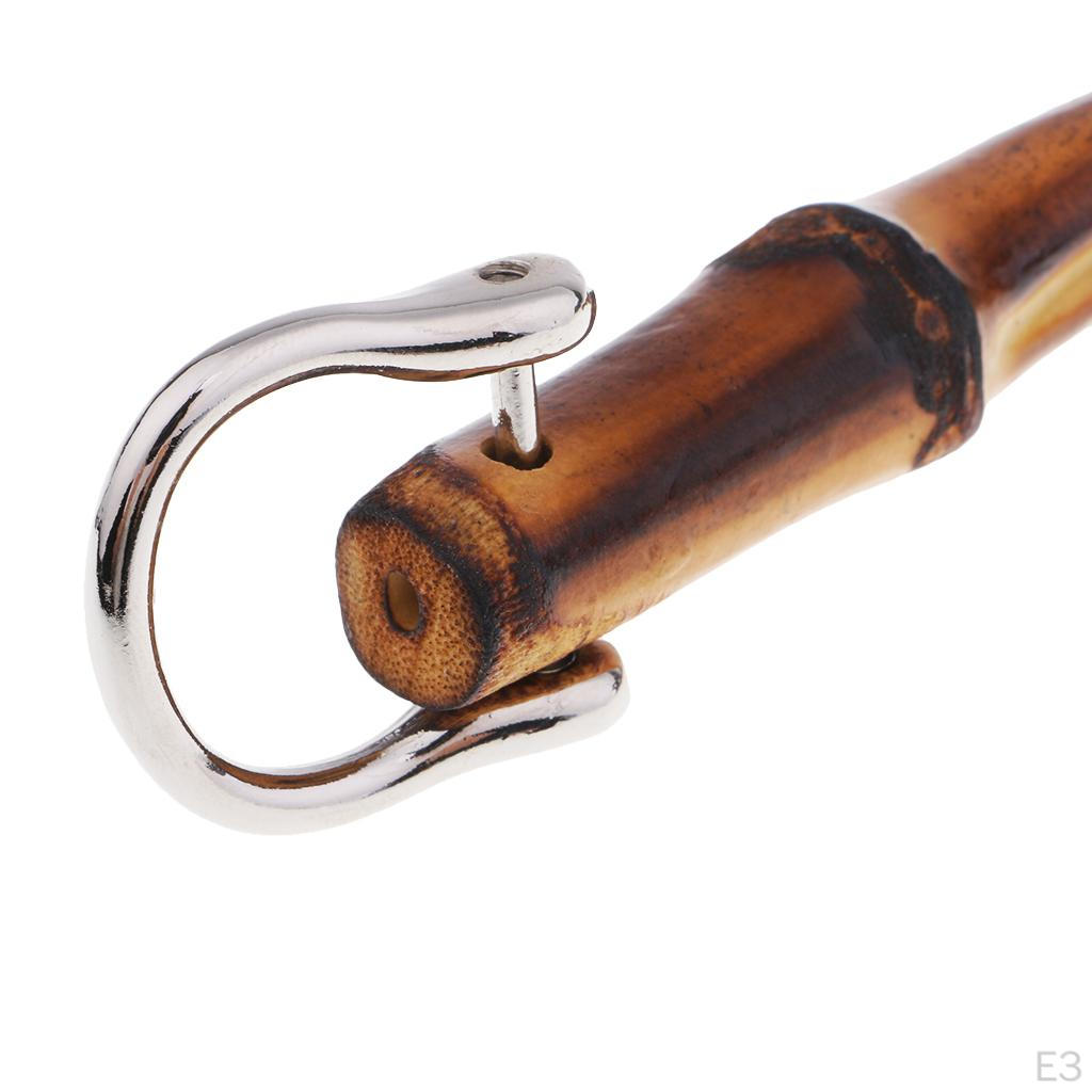 Clasp Lock Wooden Handle for Bag, Sewing Accessory