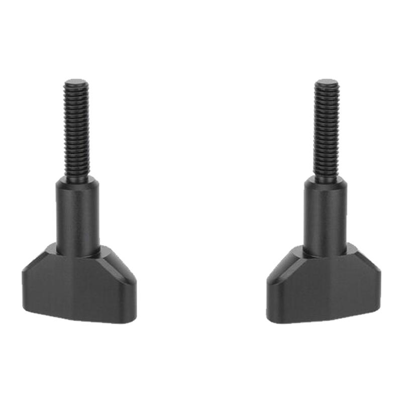 Parafusos de Polegar de Alumínio 5MM Parafuso de Alumínio Manopla Ajustável Parafuso de Aperto para Acessórios de Trilha de DSLR