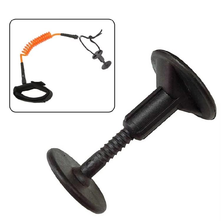 2Pcs Surfs Board Leash Leg Rope Plugs For Surfs Board Paddles Body Board Enduring Surfboard Leash Plug with Cord String