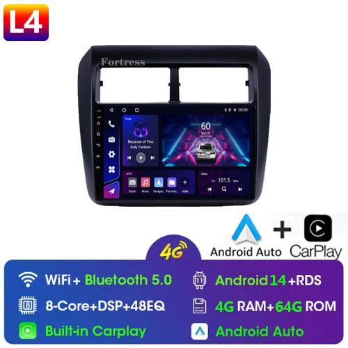 Car Radio Android Auto For Toyota Agya Wigo 2013-2018 Head Unit Multimedia Player GPS Navigation Carplay BT 5G WiFi No 2din DVD