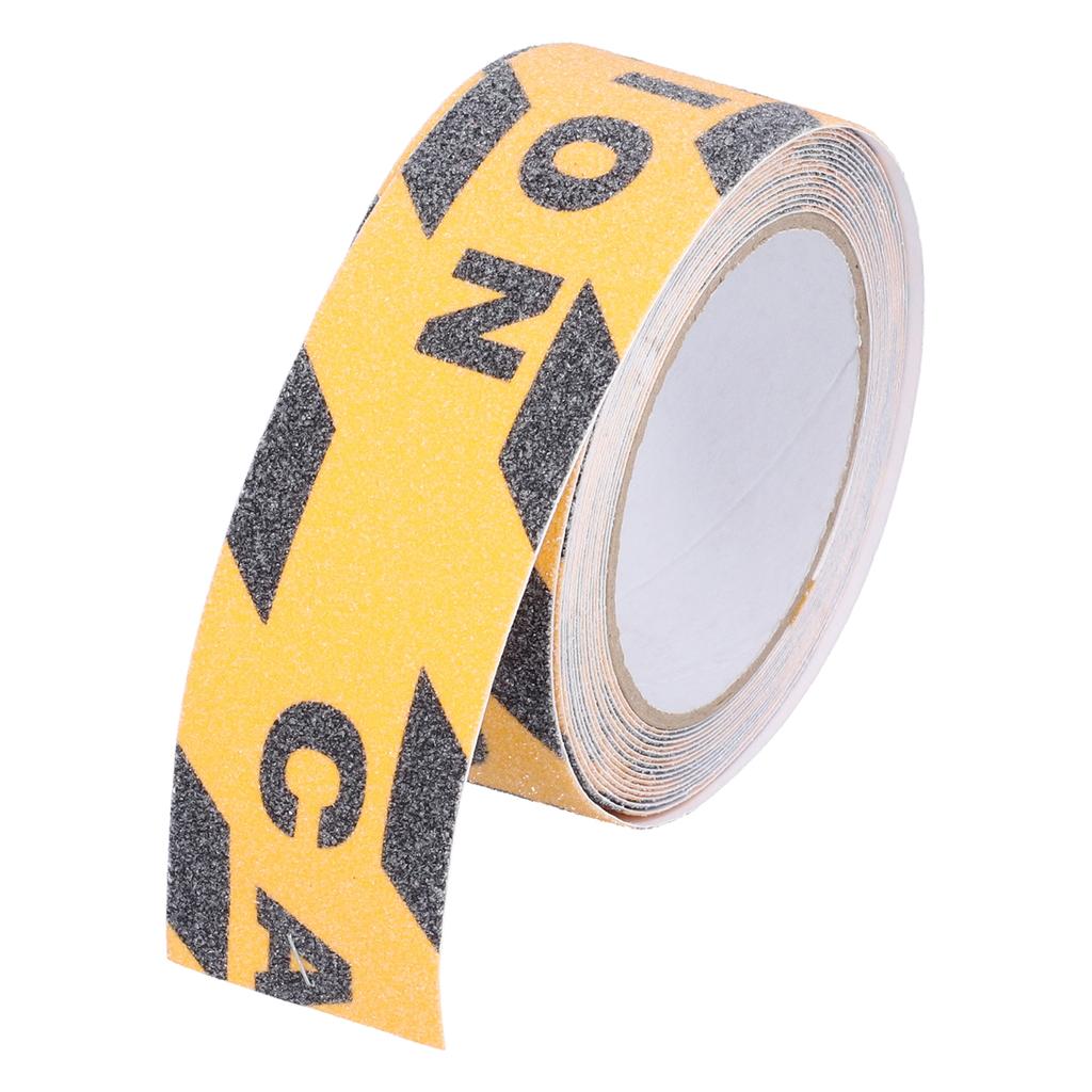 AntiSlip Tape NonSlip Waterproof PVC Caution for Step Stair Floor Outdoor Black and Yellow