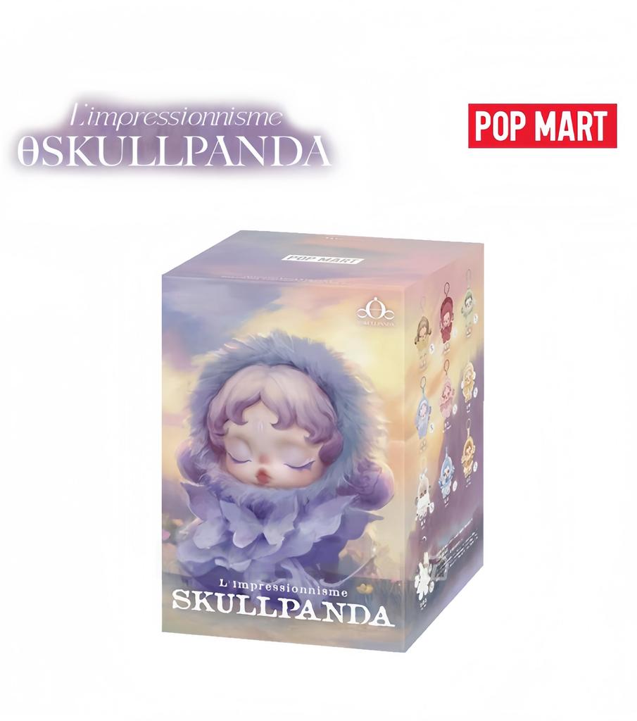 POP MART SKULLPANDA "Zahrada světel" Plyšový přívěsek Slepá krabička | Jednotlivý / Celá sada 9 ks