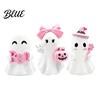 Indoor Halloween Table Centerpiece Ghost Figurine Resin Spooky Cute Statue Funny Creepy Year Round Interior Decorations Tabletop Ornament