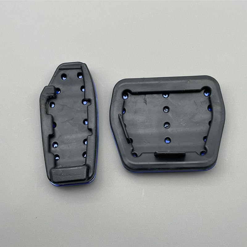 TADOKAPATU Pedalauflagen für den neuen Serena C27 und C28 Bremse und Gaspedal Sicher Passend Aluminiumlegierung und Gummi Innenraum-Set Serie, Abdeckungen, Fahren,