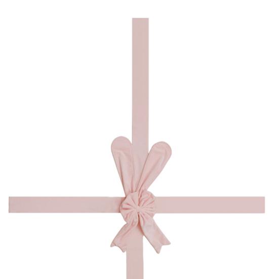 Large Easter Velvet Door Ribbon Bow Pink Gate Cabinet Wreath Bow Festival Wrapping Decoration for Door Window Fireplace Spring Party Supplies