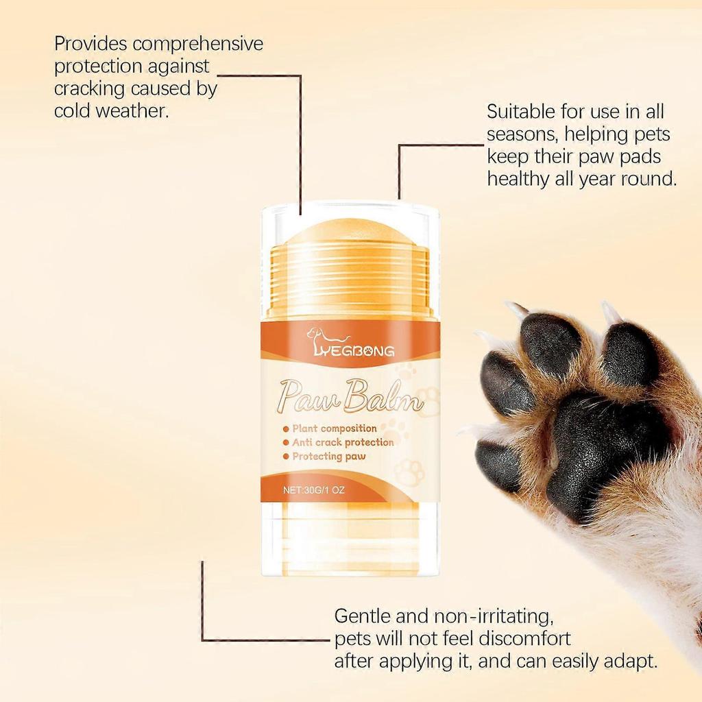 Pet paw cream cat and dog paws moisturizing care hydrating nourishing pet paw cream 30g