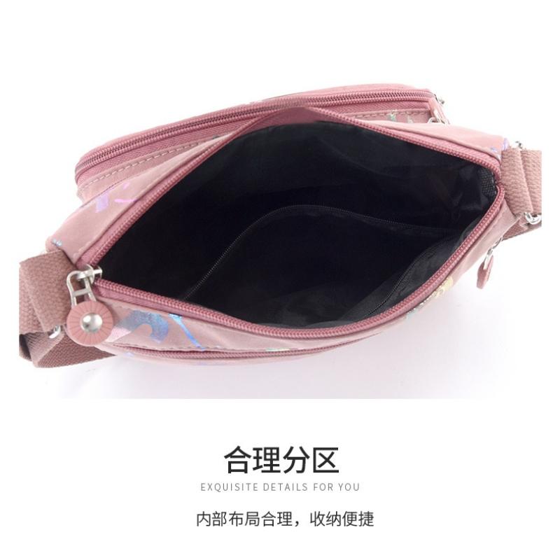 1Pc New Shoulder Bag Women's Fashion Multi-layer Storage Simple Messenger Bag To Work Commuting Shopping Versatile Tote Bag