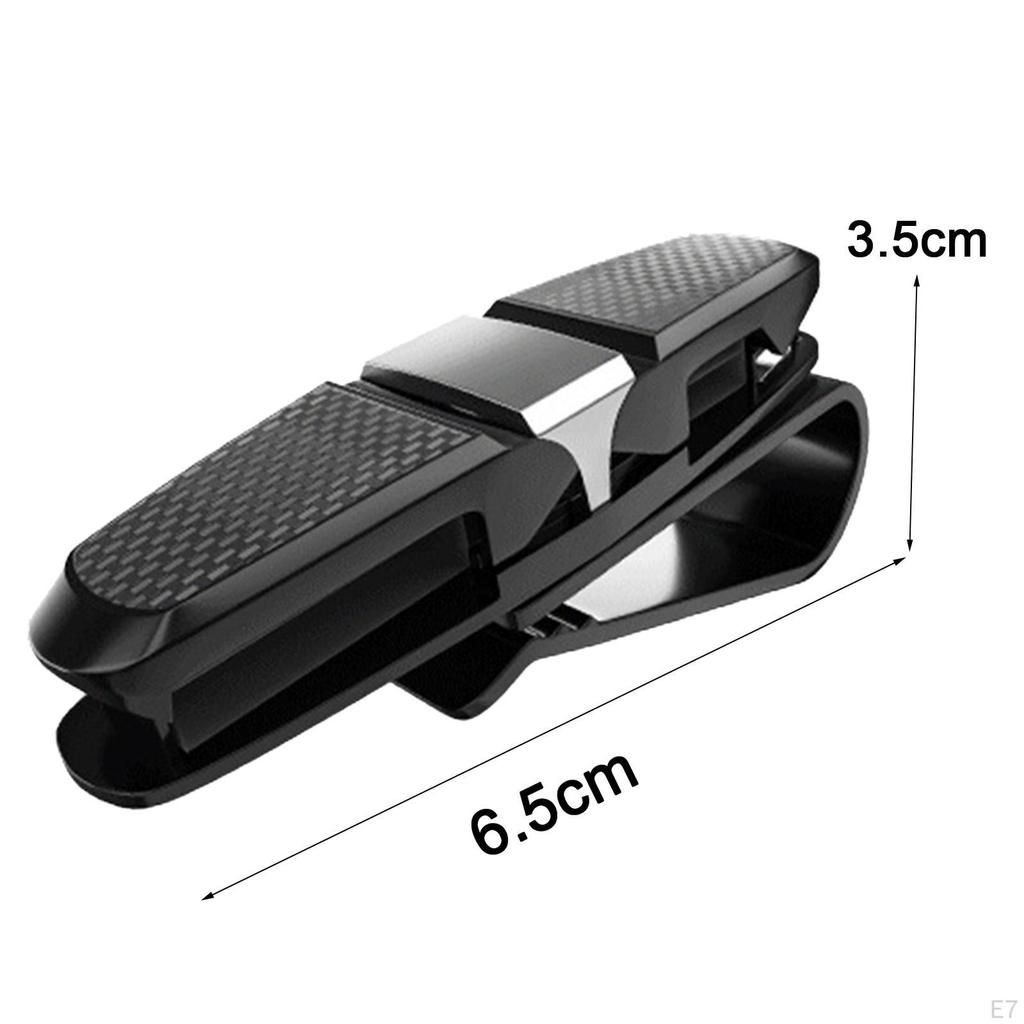 Car Sun Visor Clip Stand, Glasses Holder In Car, Double Ends Clip, Accessories for Cars, Trucks,