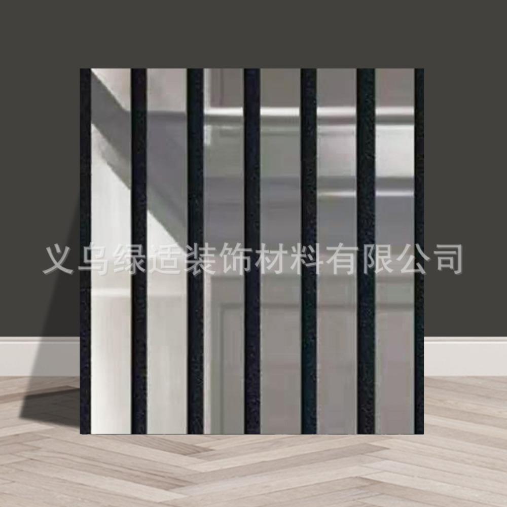 Black Gold Geometric Marble Pattern Self-Adhesive Wallpaper Tile Sticker for Bathroom Living Room Luxury Decor