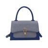 Foreign-style Indentation Lychee Pattern New 2025 Summer Lock Simple Casual Messenger Shoulder Portable Small Square Bag Woman