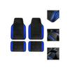 4PCS Universal Car Floor Mats Waterproof Rugs Automotive Interior Car Mats Full Set Left Hand Driving