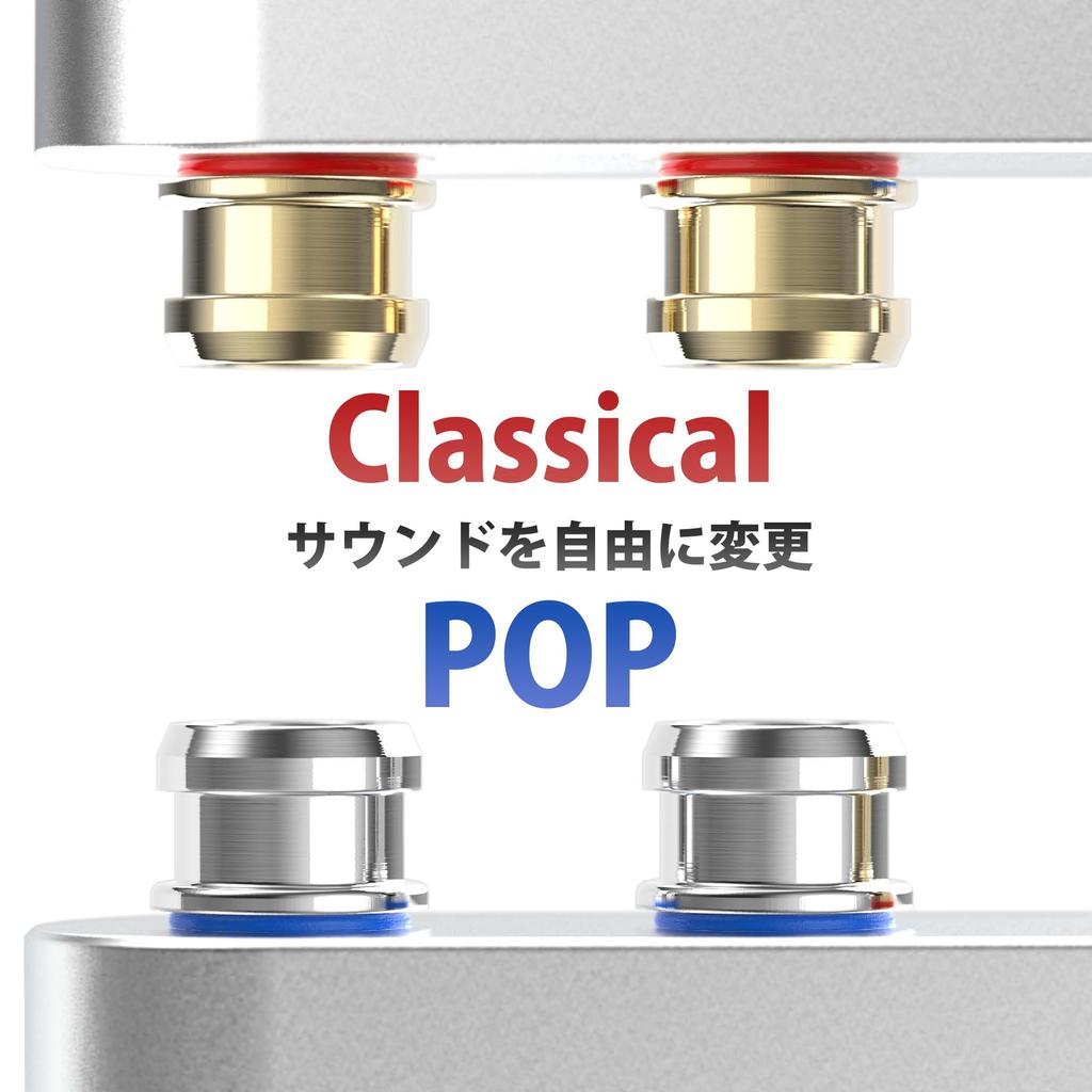 Sluchátka s dynamickým měničem D Dur 10 mm, drátová sluchátka, odnímatelný USB konverzní adaptér, monitor sluchu, 3 typy filtrů, pop, klasická hudba