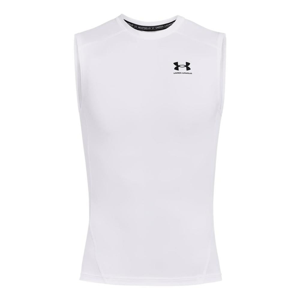 Under Armour HG Armour Comp SL sleeveless compression tank top White