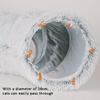 Winter-Tunnel-Katzennest, super großes Fleece und verdicktes, herausnehmbares und waschbares Katzenstreu