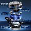 RGB Magnetic Phone Cooler Detachable Semiconductor Cooling Fan Back Clip Type Cooler  Cell Phone