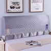 Stretchy Quilted Bed Head Cover With Lace Storage Wrinkle-resistant And All-inclusive