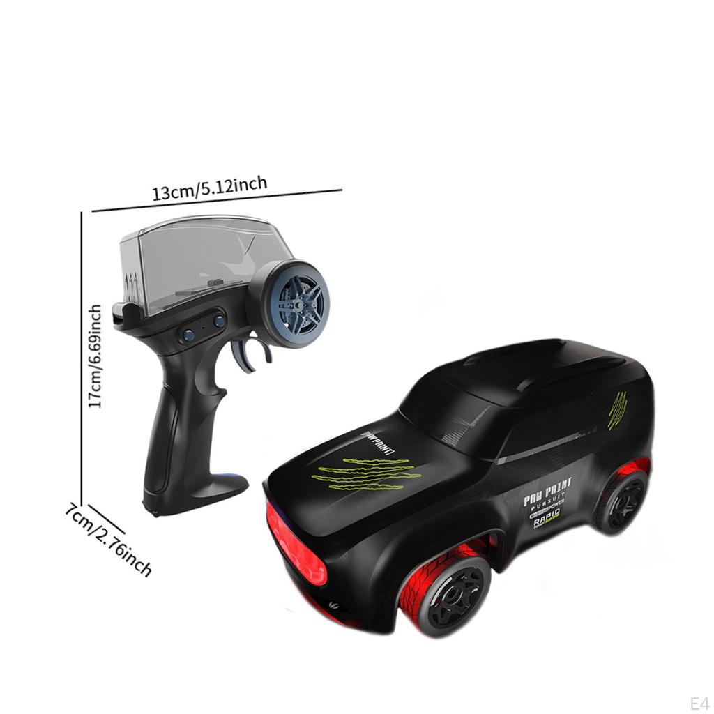 1/64 RC Drift Model Car High Speed Vehicle Sport Toy for Age 6 7 8+