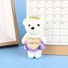 10Pcs/Set 10Cm Love Bear Bouquet Small Bear Couple Bear Gift Packaging Wedding Gift Birthday Present