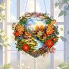 Acrylic 2D Flat DIY Special Shape Hanging Diamond Art Kits Rhinestone Diamond Art Window Pendants Home Wall Decoration Crafts