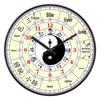 Zi Wu Liu Zhu 24-Hour TCM Meridian Health Clock: Silent Traditional Chinese Beauty Salon Wall Clock
