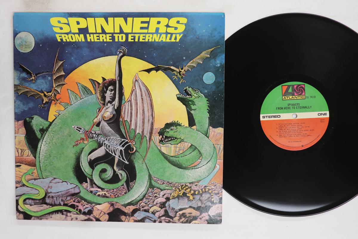 

LP Record SPINNERS From Here To Eternally SD19219 ATLANTIC 1979 US SoulFunk Used