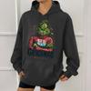 Women's Fashion Christmas Printed Casual Hooded Sweatshirt With Pockets