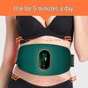 Portable Rechargeable Waist and Abdomen Massager for Tummy Reduction and Fitness