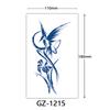 Herbal Tattoo Stickers, Juice Tattoo Stickers, Semi-Permanent English Letter Tattoo Stickers Tattoo