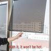 Automatic Retractable Laser Sunshade for Car and Home: Heat Insulation and Blackout Curtain