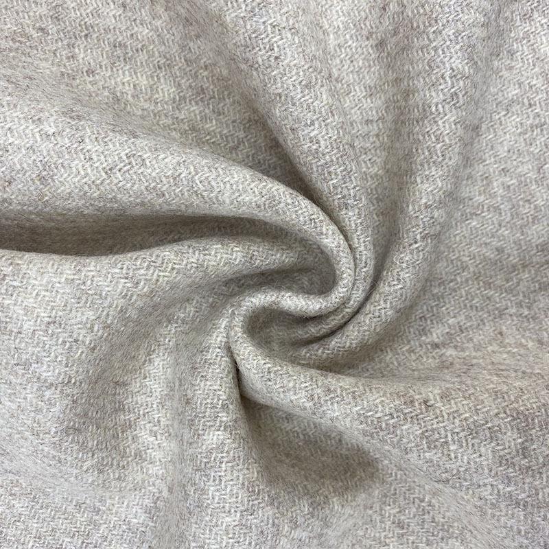 480g Double-Sided Wool Flannel Fabric for Autumn/Winter Coats