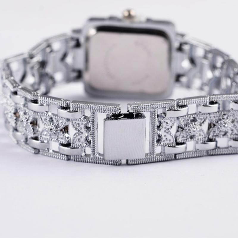 Sales Women Silver Bracelet Watch Women Watches Rhinestone Steel Ladies Wristwatch Female Clock Gift Reloj