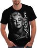 Lucky Ride Marilyn Pánské tričko Nová podpisová póza Černé tričko
