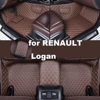 Dywaniki samochodowe Autohome do RENAULT Logan 2011- Rok Ulepszona wersja Akcesoria do stóp Dywaniki dostosowane