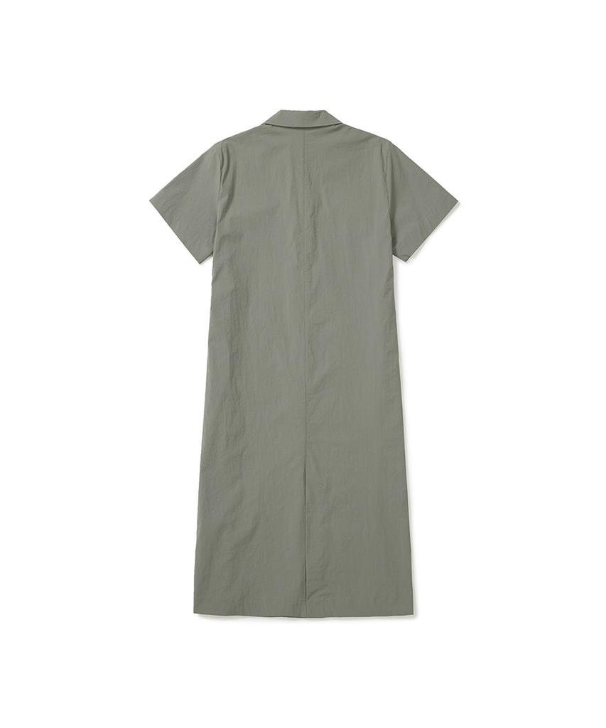 SNOWPEAK APPAREL Cooling Root Collar Dress (S25Mwrop61) Light Khaki
